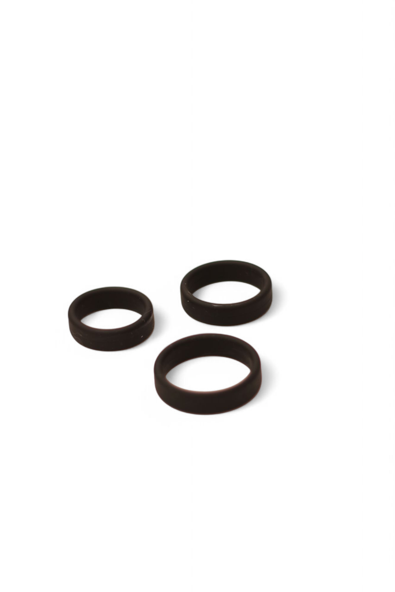 3 Piece Cock Ring Set - Trio by Pink Vibes - Cock Rings - by PINK VIBES - The Pink Case Sex Shop