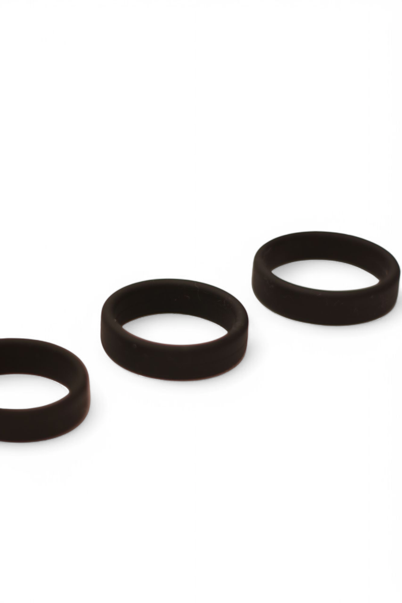 3 Piece Cock Ring Set - Trio by Pink Vibes - Cock Rings - by PINK VIBES - The Pink Case Sex Shop