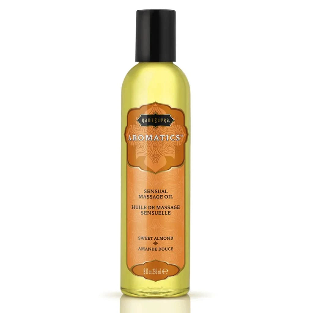 Kama Sutra® Aromatic Massage Oil – Sweet Almond 8 oz - Massage Oil - by KAMA SUTRA - The Pink Case Sex Shop