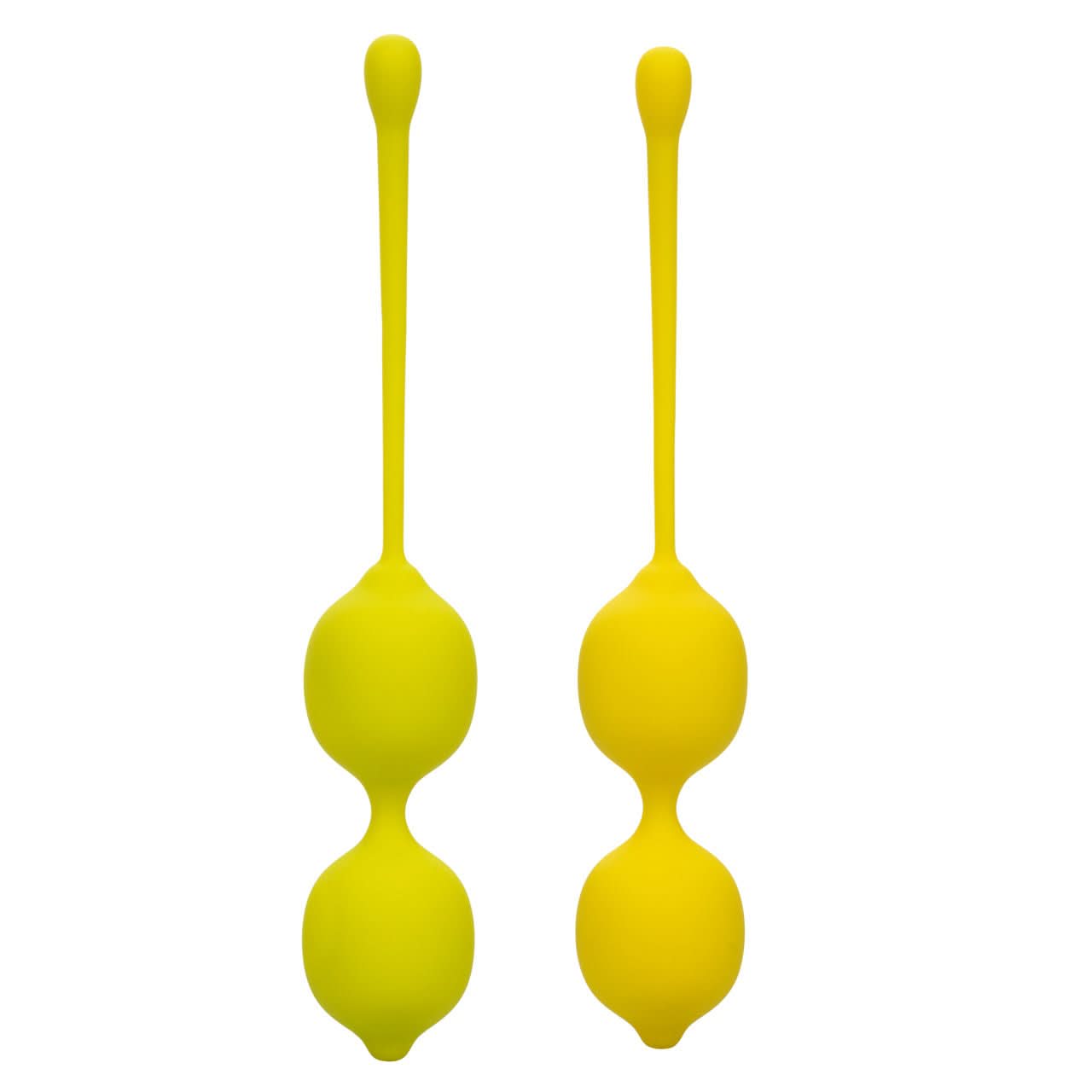 Kegel Training Set – Lemon by CalExotics - Ben Wa or Kegel Balls - by CalExotics - The Pink Case Sex Shop