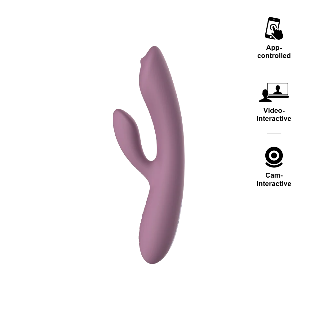 Vibrator TRYSTA NEO - Rabbit Vibrators - by SVAKOM - The Pink Case Sex Shop