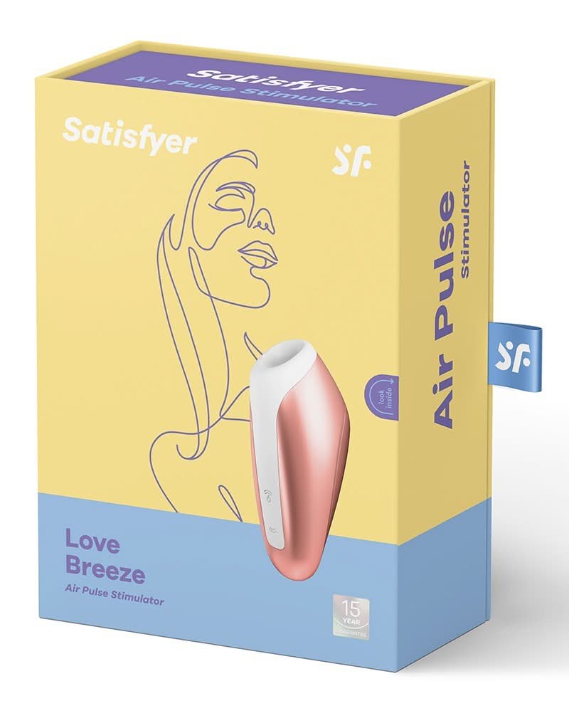 Clitoral Stimulator Love Breeze by Satisfyer - Suction Vibrators - by Satisfyer - The Pink Case Sex Shop