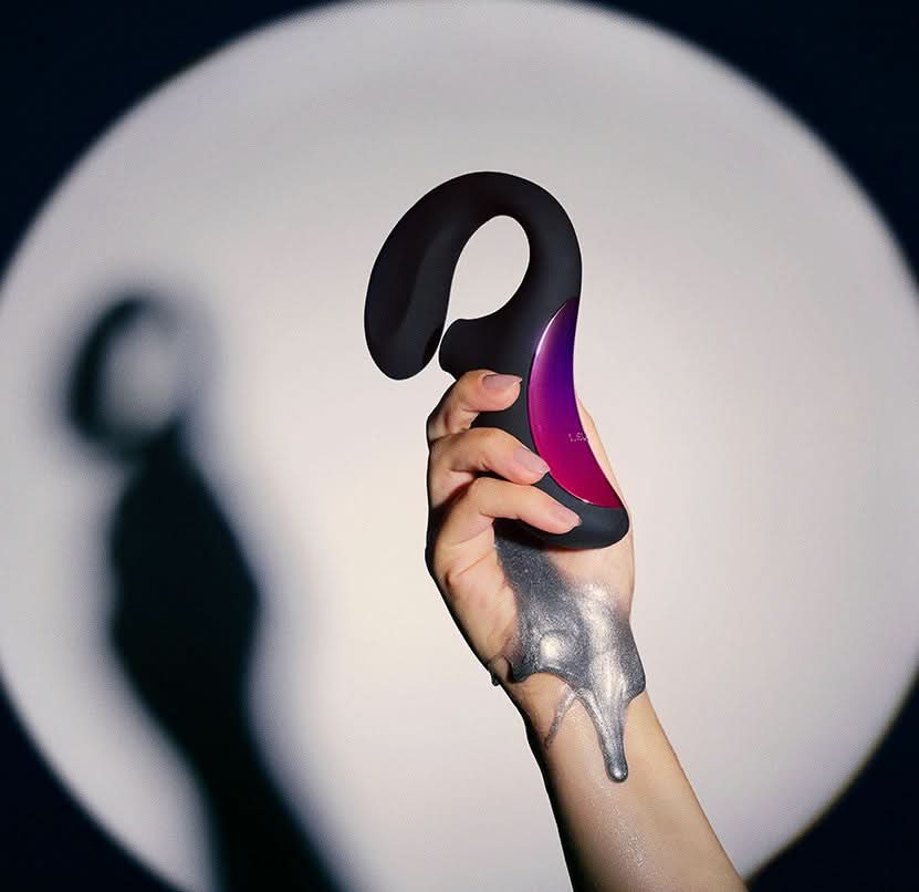 Dual Stimulation Sonic Massager ENIGMA™ - Suction Vibrators - by LELO - The Pink Case Sex Shop
