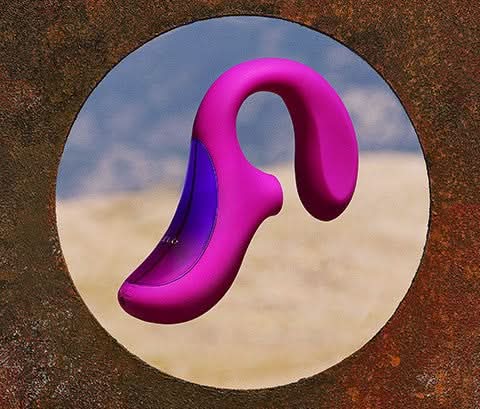 Dual Stimulation Sonic Massager ENIGMA™ - Suction Vibrators - by LELO - The Pink Case Sex Shop