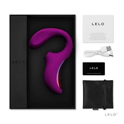Dual Stimulation Sonic Massager ENIGMA™ - Suction Vibrators - by LELO - The Pink Case Sex Shop