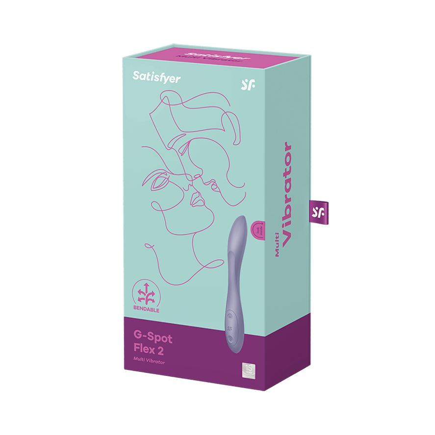Flexible Vibrator Satisfyer G-Spot Flex 2 - Vibrators - by Satisfyer - The Pink Case Sex Shop