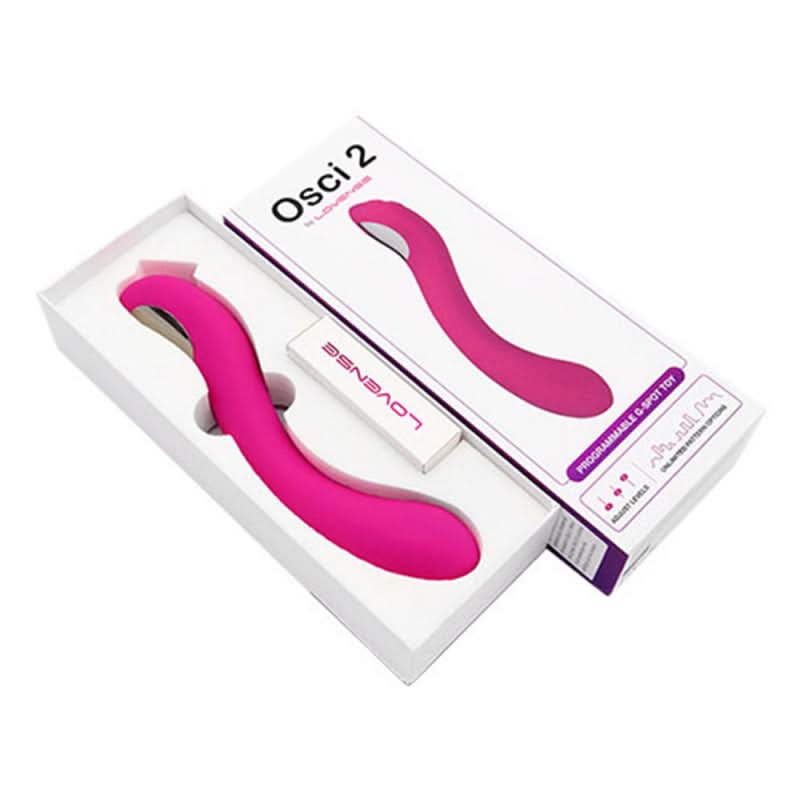 G-spot Vibrator Osci 2 with App - Vibrators - by Lovense - The Pink Case Sex Shop
