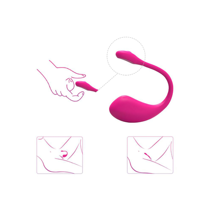 Lovense Lush 2 with App - Vibrators - by Lovense - The Pink Case Sex Shop