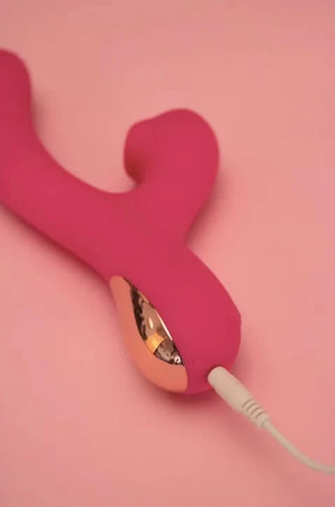 Rabbit Vibrator POMELO by PINK VIBES™ - Rabbit Vibrators - by PINK VIBES - The Pink Case Sex Shop