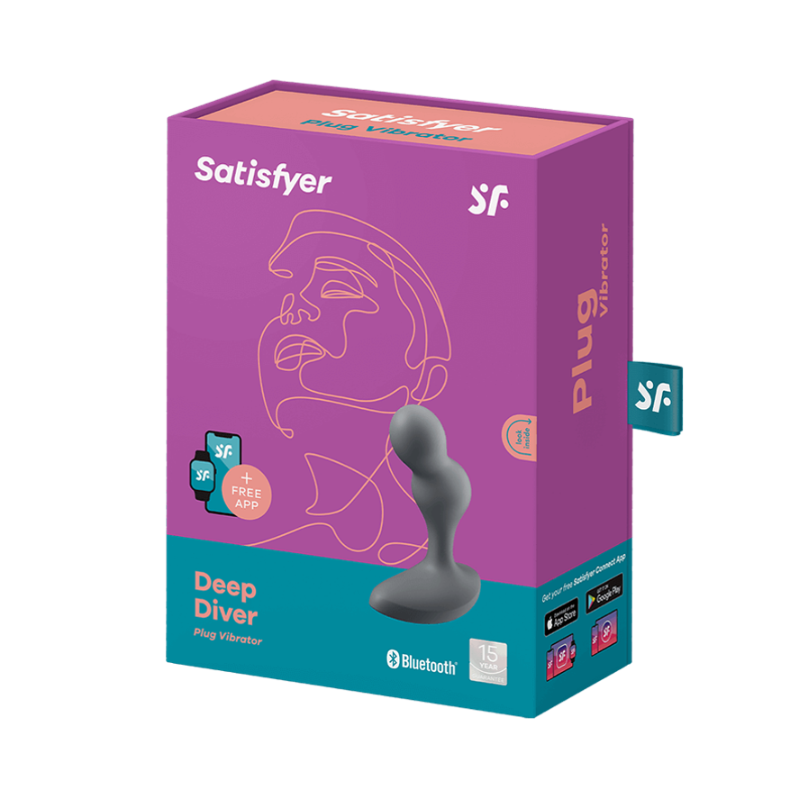 Satisfyer Deep Diver with App - Prostate Stimulation - by Satisfyer - The Pink Case Sex Shop