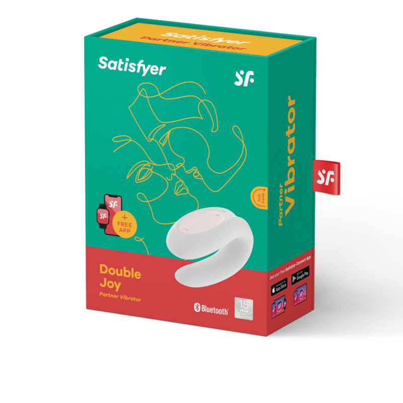 Satisfyer Double Joy with App - Vibrators Type U - by Satisfyer - The Pink Case Sex Shop