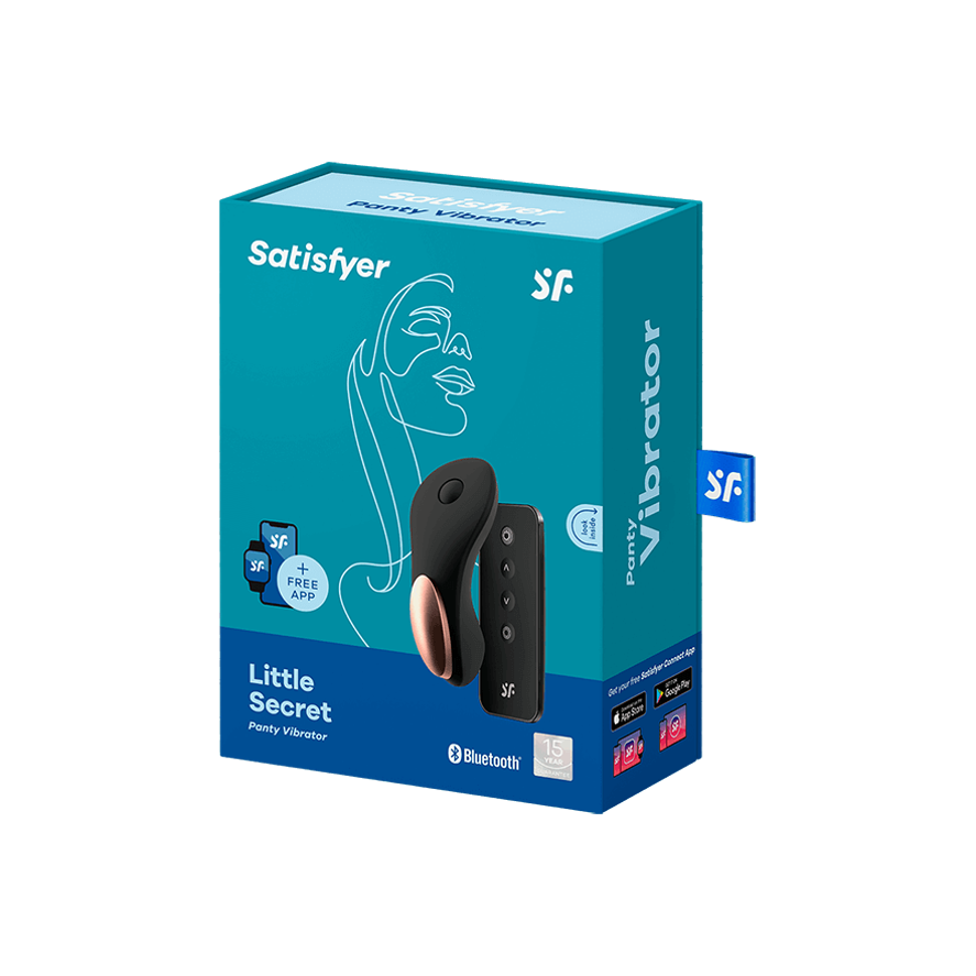 Satisfyer Little Secret with App - Panty Vibrator - by Satisfyer - The Pink Case Sex Shop