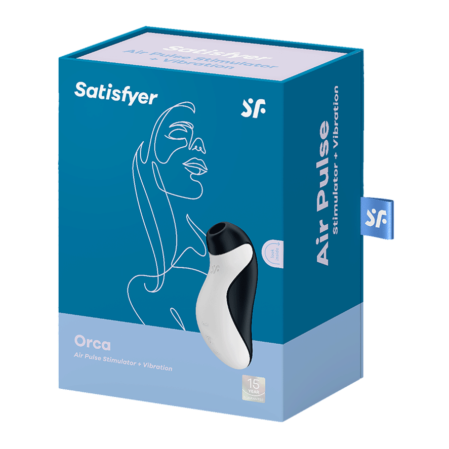 Satisfyer Orca Suction Vibrator - Suction Vibrators - by Satisfyer - The Pink Case Sex Shop