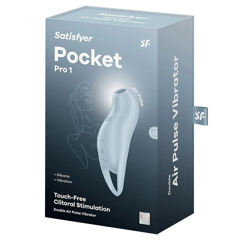 Satisfyer Pocket Pro 1 - Suction Vibrators - by Satisfyer - The Pink Case Sex Shop