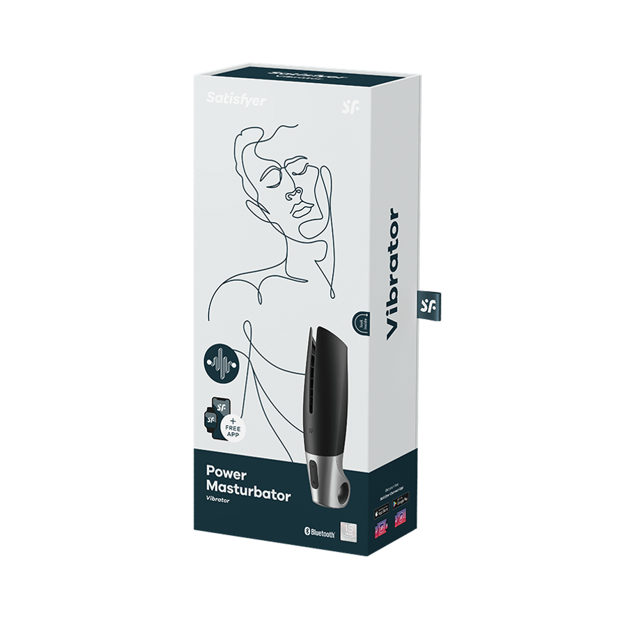 Satisfyer Power Masturbator with App - Masturbators - by Satisfyer - The Pink Case Sex Shop
