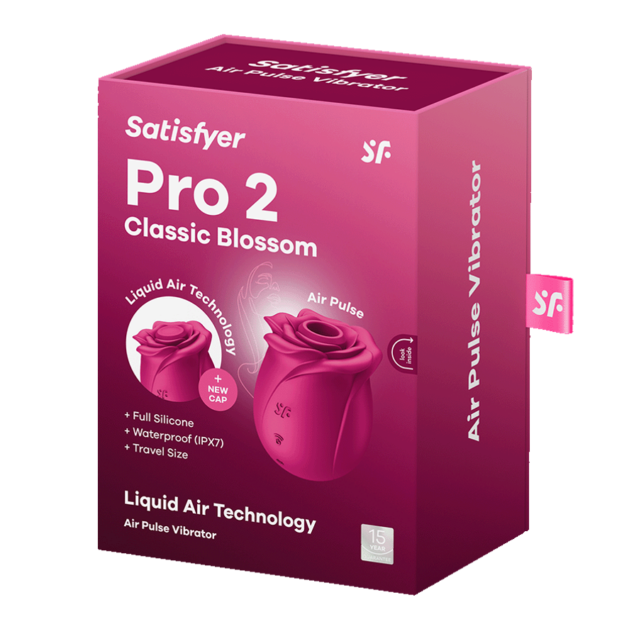 Satisfyer Pro 2 Classic Blossom - Suction Vibrators - by Satisfyer - The Pink Case Sex Shop