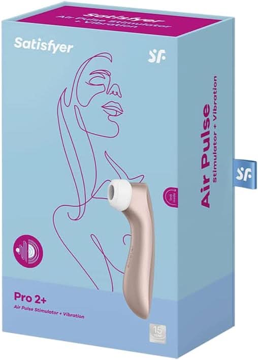 Satisfyer Pro 2+ Vibrator - Suction Vibrators - by Satisfyer - The Pink Case Sex Shop