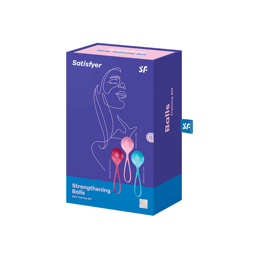 Satisfyer Strengthening Balls - Ben Wa or Kegel Balls - by Satisfyer - The Pink Case Sex Shop