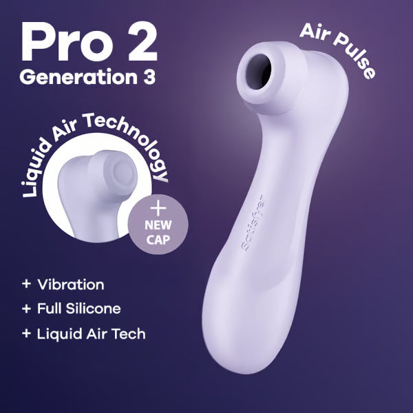 Satisfyer Pro 2 Generation 3 with App - Suction Vibrators - by Satisfyer - The Pink Case Sex Shop
