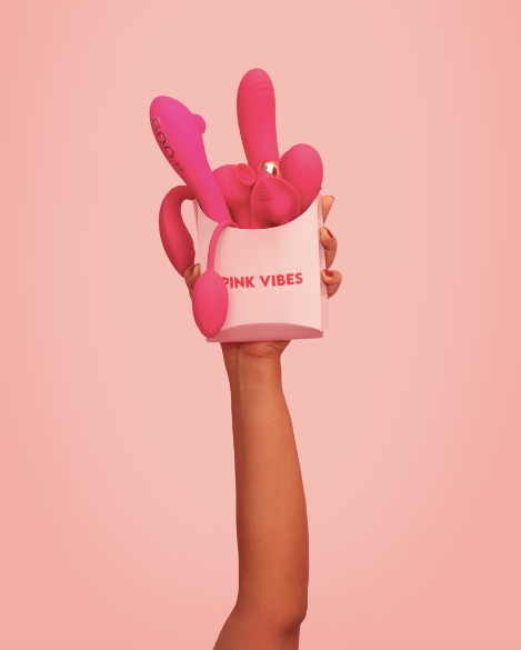 Suction Vibrator OTIS by PINK VIBES™ - Suction Vibrators - by PINK VIBES - The Pink Case Sex Shop
