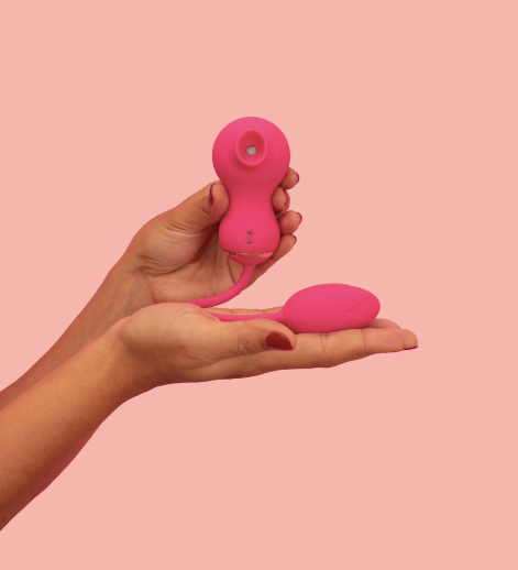Suction Vibrator OTIS - The Pink Case Sex Shop Suction Vibrator OTIS - The Pink Case Sex Shop