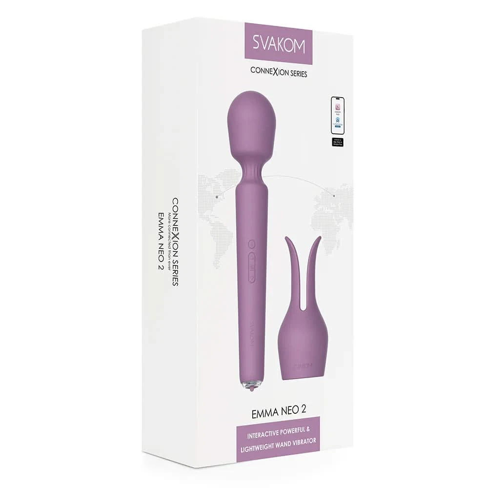 Svakom Emma Neo 2 - Wand Massager - by SVAKOM - The Pink Case Sex Shop