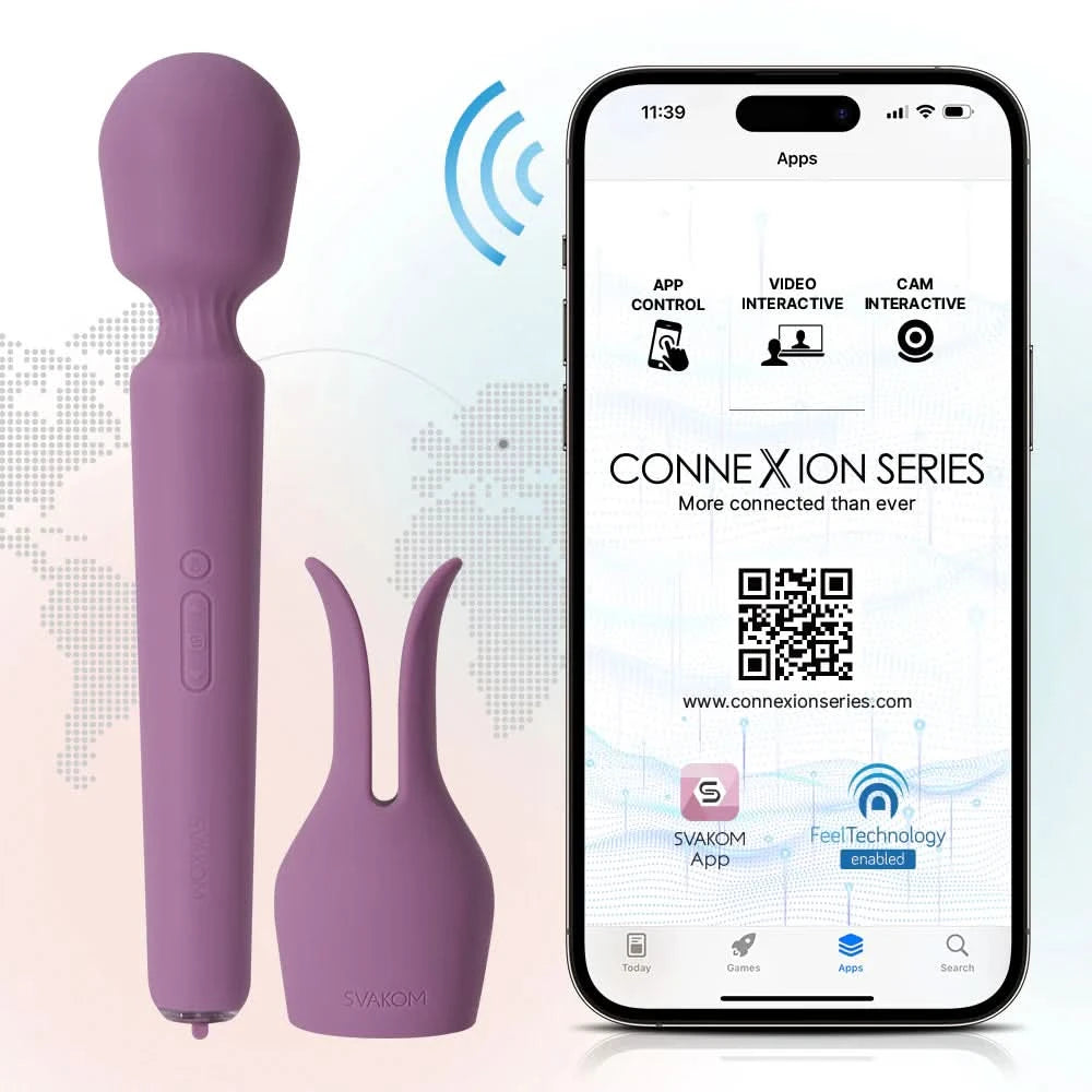 Svakom Emma Neo 2 - Wand Massager - by SVAKOM - The Pink Case Sex Shop