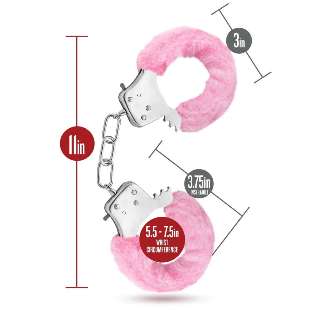 Temptasia By Blush® | Cuffs - Pink - Accesories - by Blush Novelties - The Pink Case Sex Shop