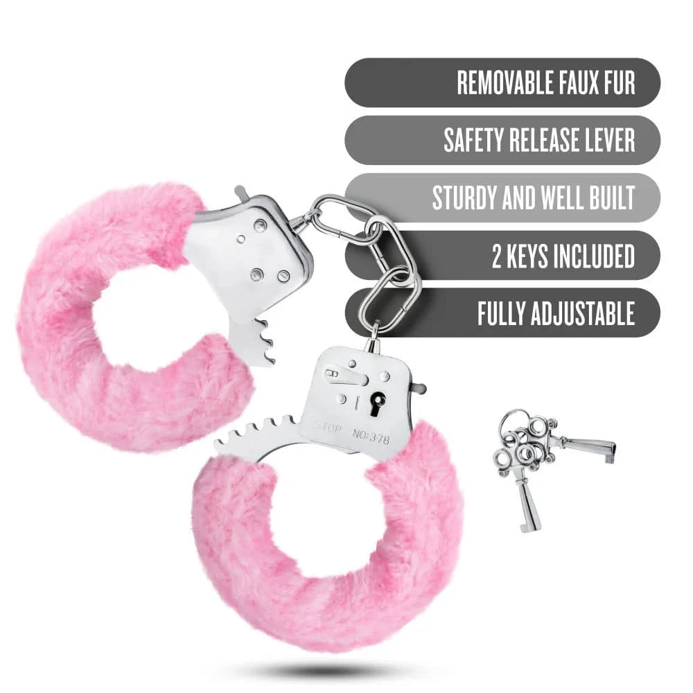 Temptasia By Blush® | Cuffs - Pink - Accesories - by Blush Novelties - The Pink Case Sex Shop