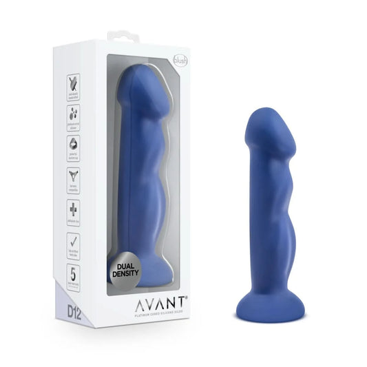Avant® D12 Suko – Indigo - Dildos - by BLUSH - The Pink Case Sex Shop