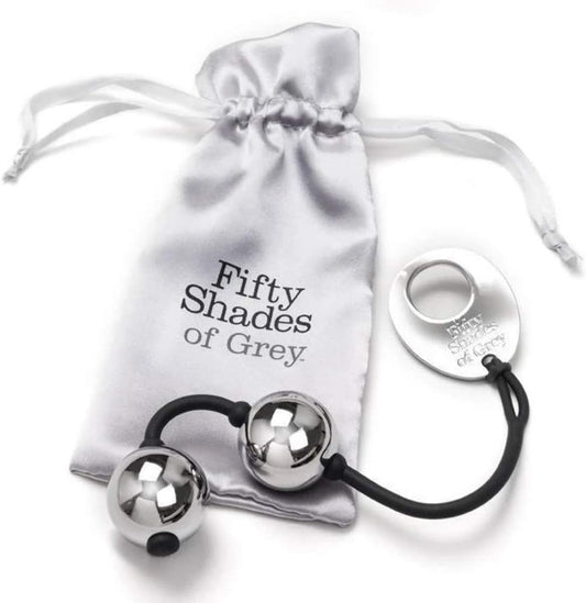 Fifty Shades of Grey® Inner Goddess Metal Ben Wa Balls - Ben Wa or Kegel Balls - by CalExotics - The Pink Case Sex Shop
