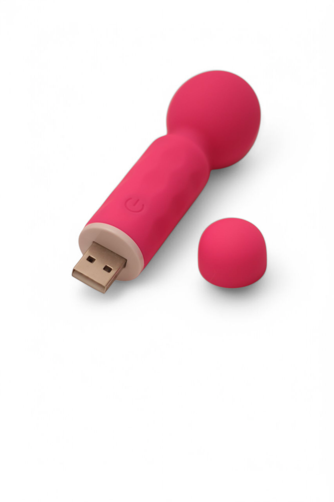 Misty by Pink Vibes | Mini Wand Vibrator with 10 Vibration Modes & USB Charging - The Pink Case Misty by Pink Vibes | Mini Wand Vibrator with 10 Vibration Modes & USB Charging - The Pink Case