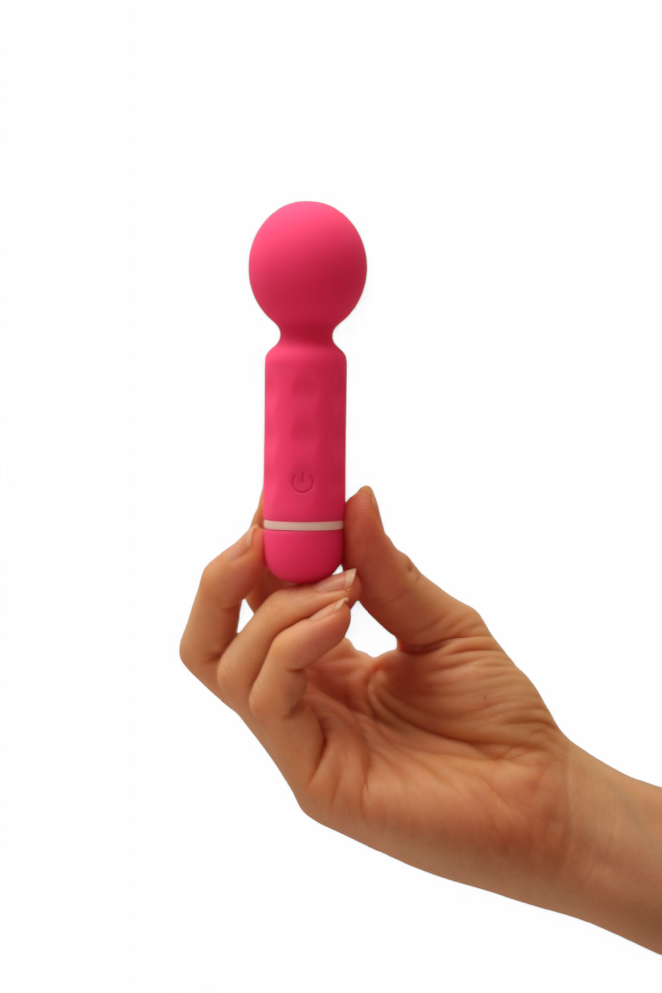 Misty by Pink Vibes | Mini Wand Vibrator with 10 Vibration Modes & USB Charging - The Pink Case Misty by Pink Vibes | Mini Wand Vibrator with 10 Vibration Modes & USB Charging - The Pink Case