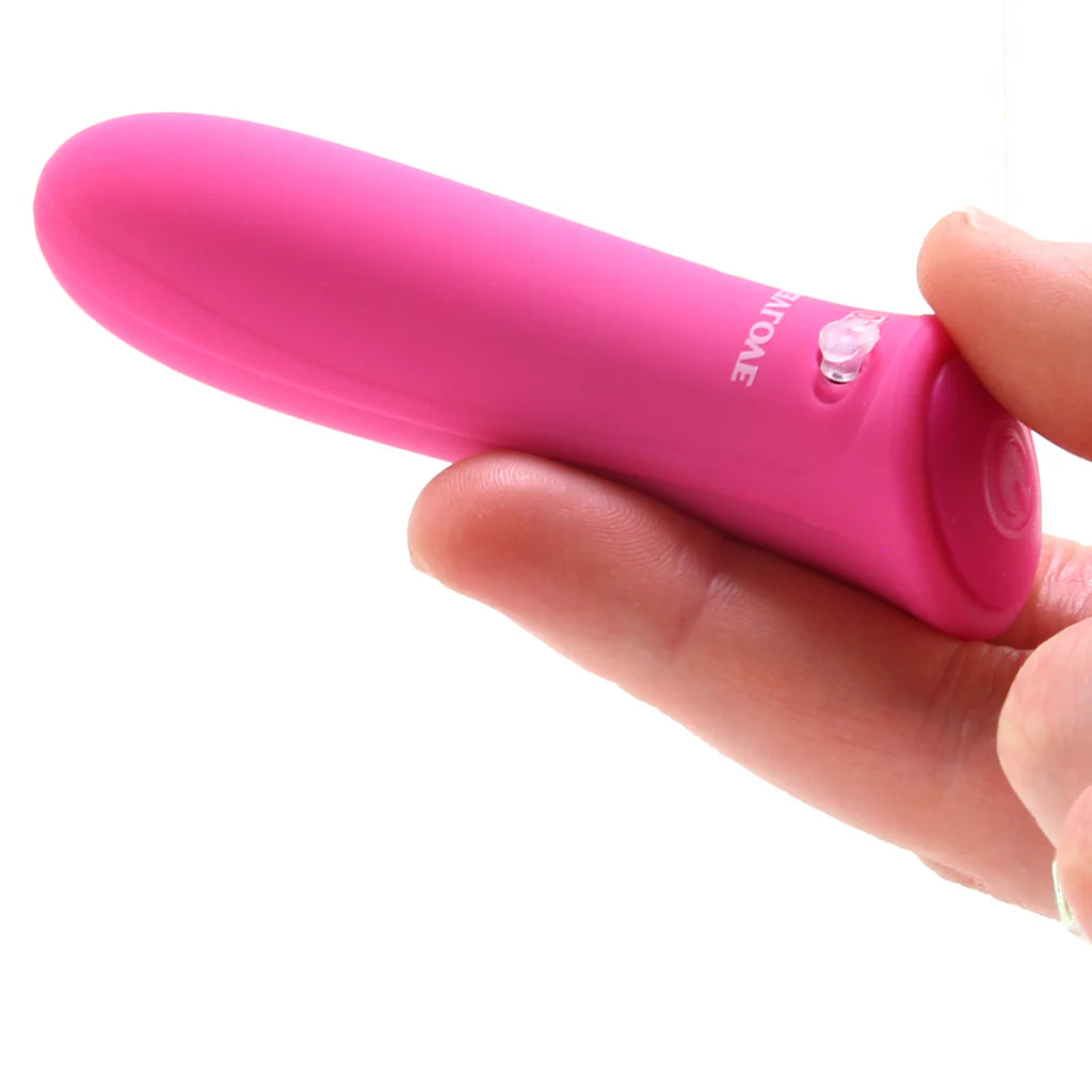 Pretty in Pink Rechargeable Bullet Vibe - Bullet Vibrators - by Evolved - The Pink Case Sex Shop