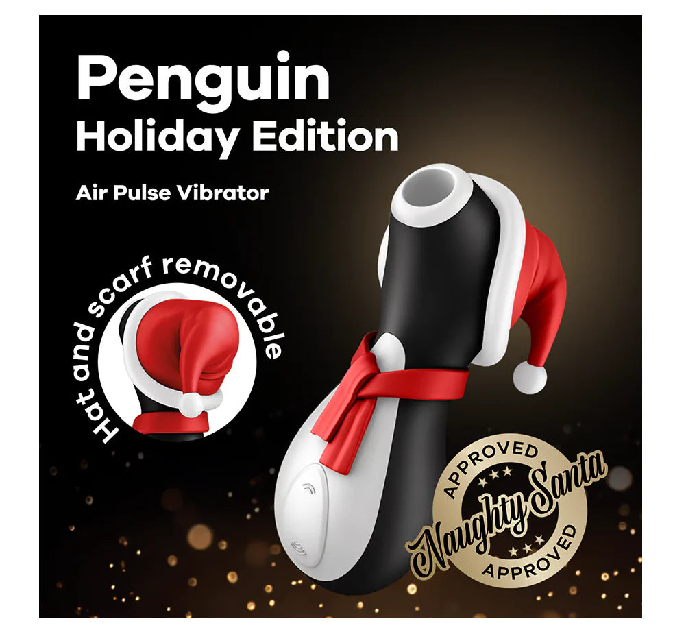 Satisfyer Pro Penguin (HOLIDAY EDITION) - Suction Vibrators - by Satisfyer - The Pink Case Sex Shop