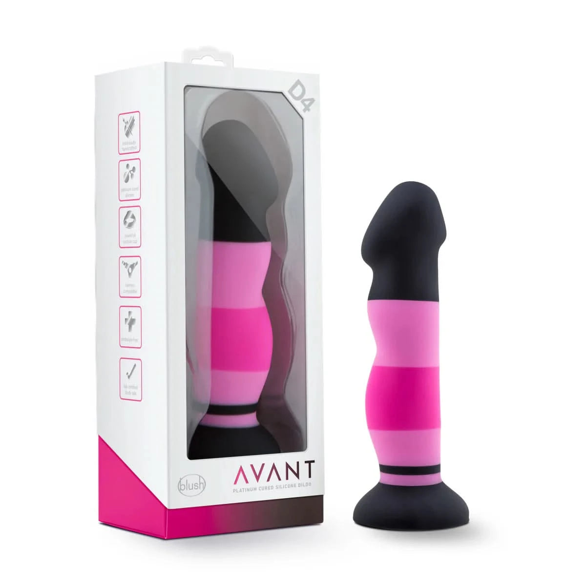Avant D4 Sexy in Pink Dildo - Dildos - by BLUSH - The Pink Case Sex Shop