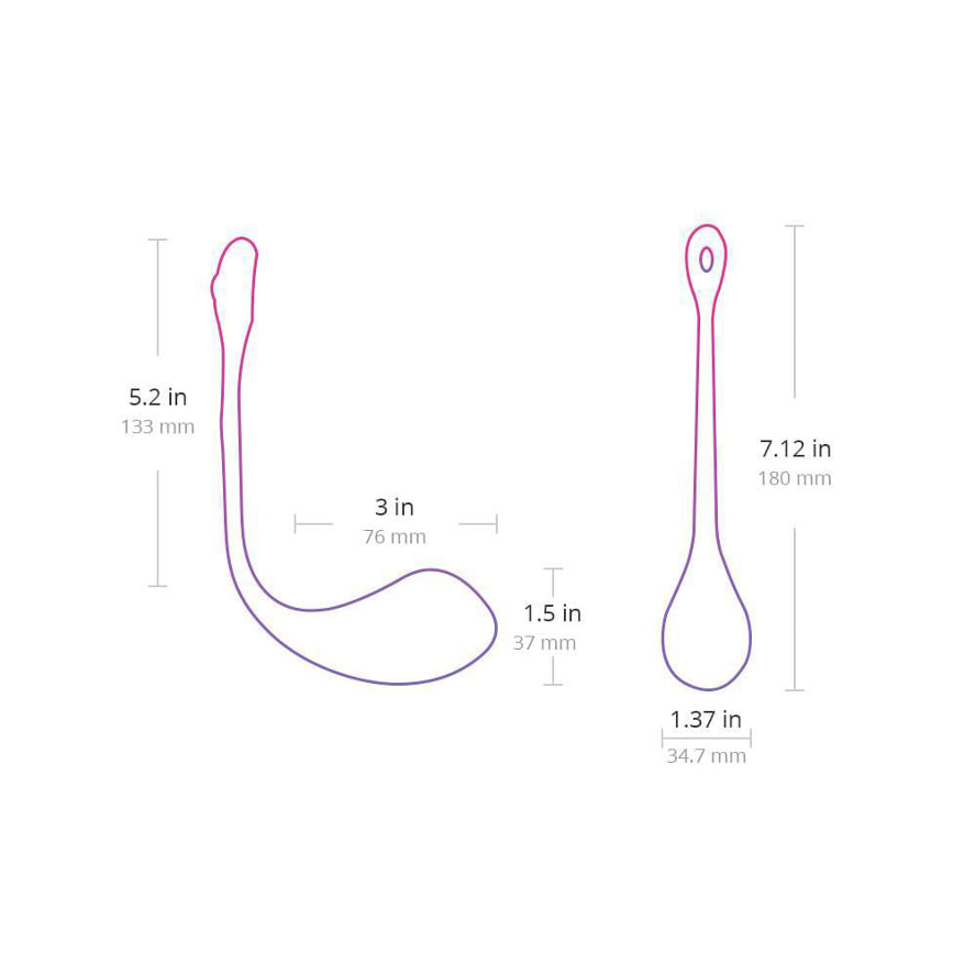 Lovense Lush 2 with App - Vibrators - by Lovense - The Pink Case Sex Shop