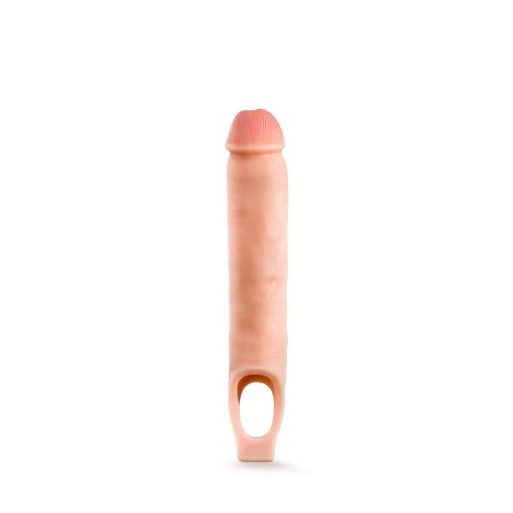 Performance PLUS Cock Sheath Penis Extender 11.5″ – Vanilla - Penile Extension and Sleeves - by BLUSH - The Pink Case Sex Shop