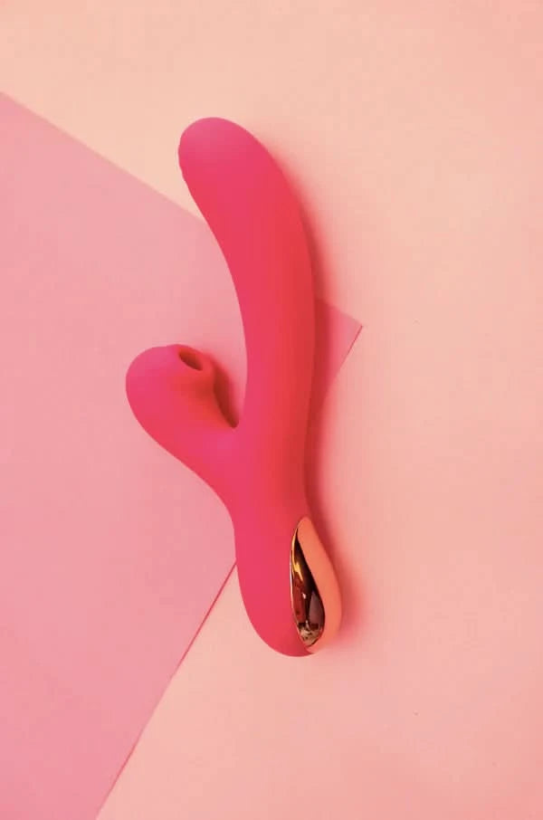 POMELO Rabbit Vibrator by PINK VIBES - The Pink Case Sex Shop POMELO Rabbit Vibrator by PINK VIBES - The Pink Case Sex Shop