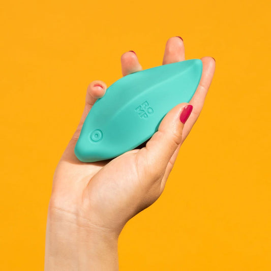 ROMP Wave Lay-on Vibrator - Vulva Vibrators - by ROMP - The Pink Case Sex Shop