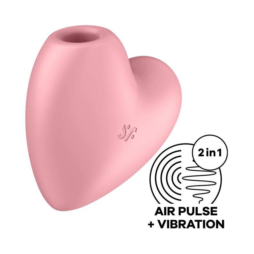 Satisfyer Cutie Heart - Suction Vibrators - by Satisfyer - The Pink Case Sex Shop
