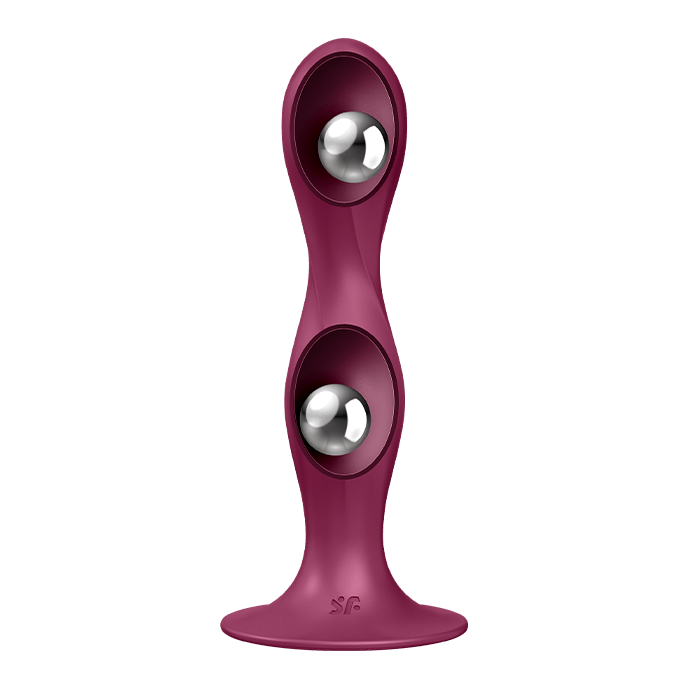 Satisfyer Double Ball-R Dildo - Dildos - by Satisfyer - The Pink Case Sex Shop
