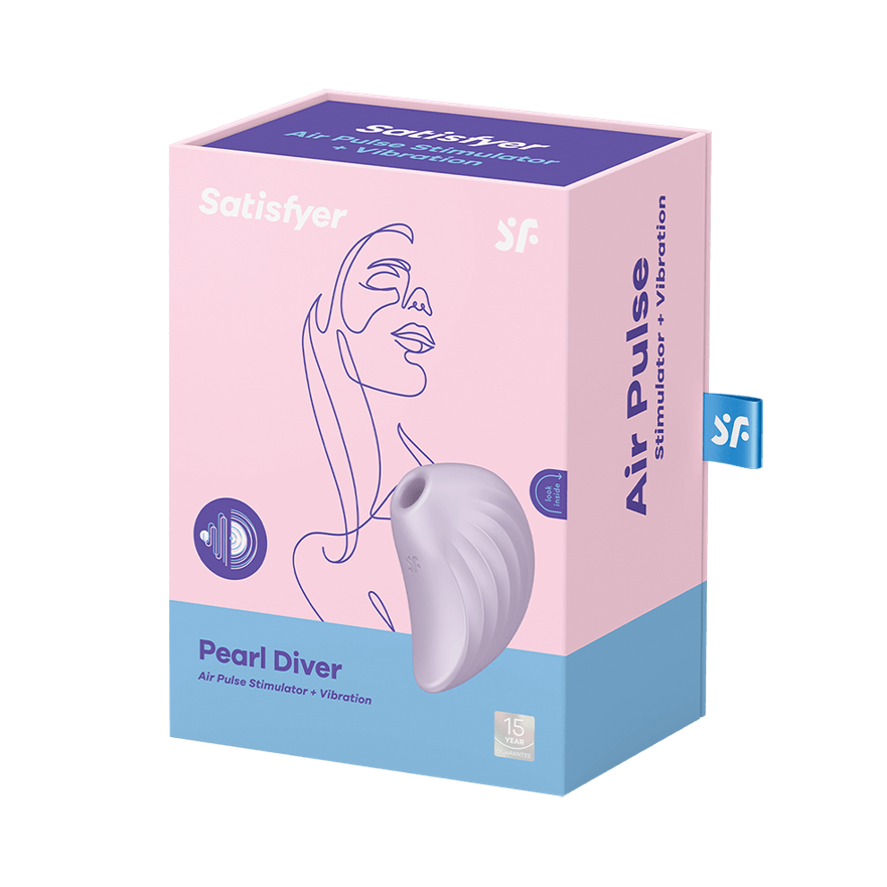 Satisfyer Pearl Diver - Suction Vibrators - by Satisfyer - The Pink Case Sex Shop