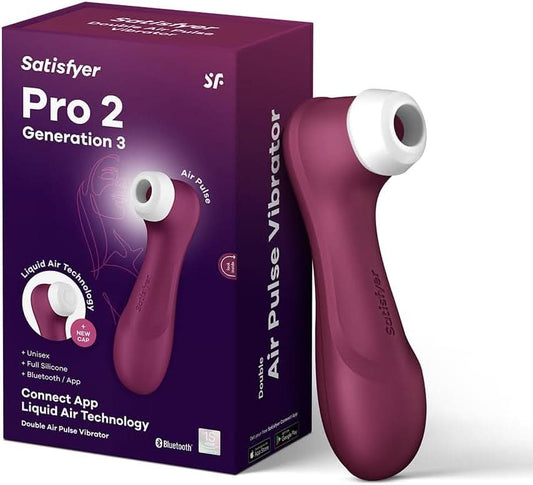 Satisfyer Pro 2 Generation 3 with App - Suction Vibrators - by Satisfyer - The Pink Case Sex Shop