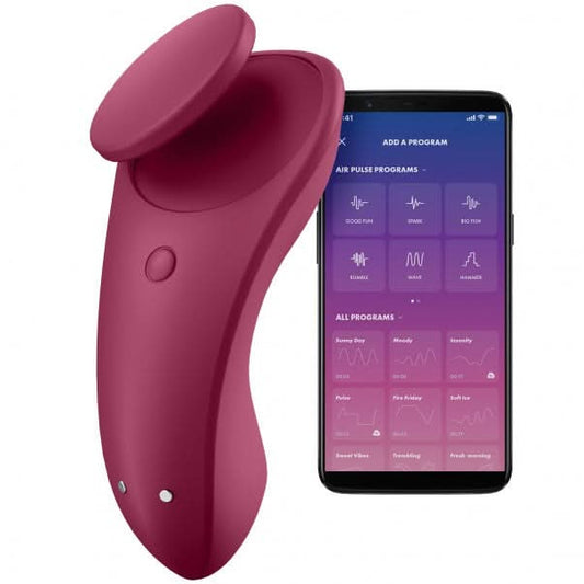 Satisfyer Sexy Secret with App - Panty Vibrator - by Satisfyer - The Pink Case Sex Shop