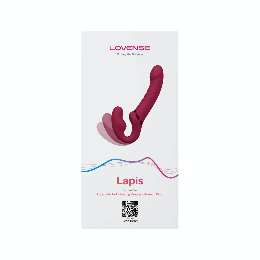 Vibrating Strapless Strap-On Lovense Lapis - Harnesses - by Lovense - The Pink Case Sex Shop